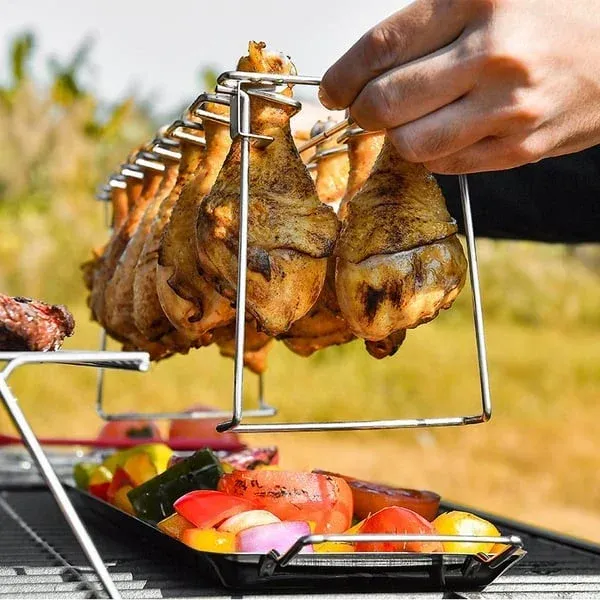 Roasted Chicken Rack Holder